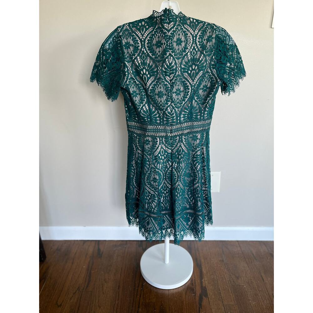 BB Dakota RSVP On the List Green Dress - Size 0 - EUC